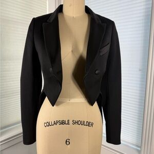 All Saints Black Women's Suit Jacket